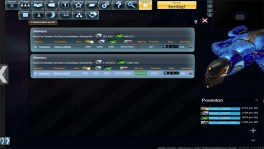 Weltraum Browserspiel Final Cumeda Kommandobrücke Screenshot