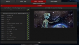 eXperinox ENCODE Forschungslabor Screenshot